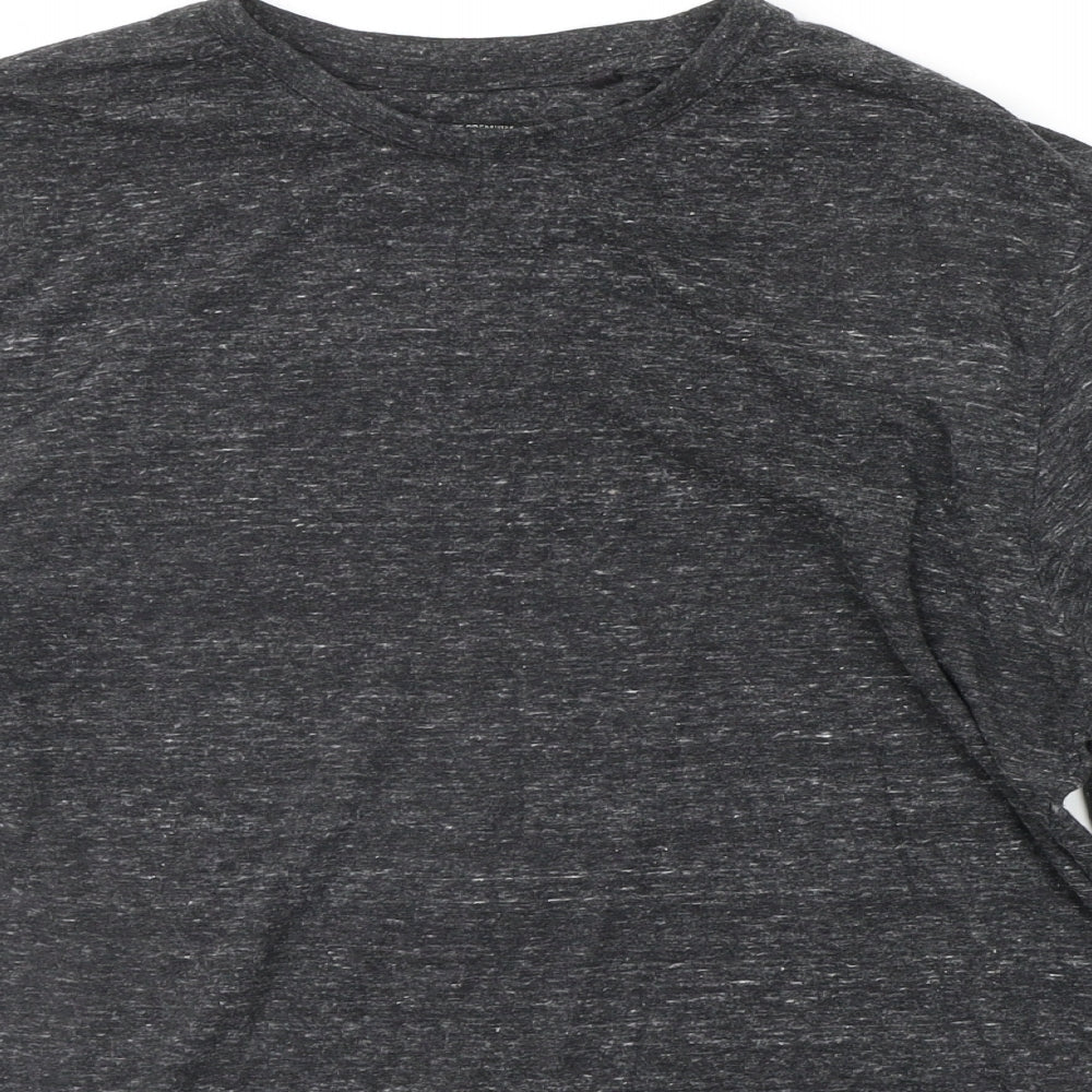 TU Mens Grey    T-Shirt Size M