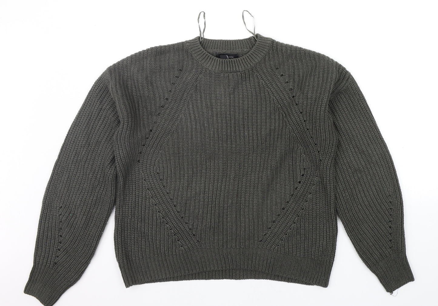 New Look Womens Green   Pullover Jumper Size S