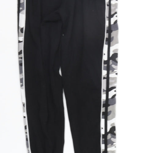 New Look Girls Black Camouflage  Jegging Trousers Size 14-15 Years
