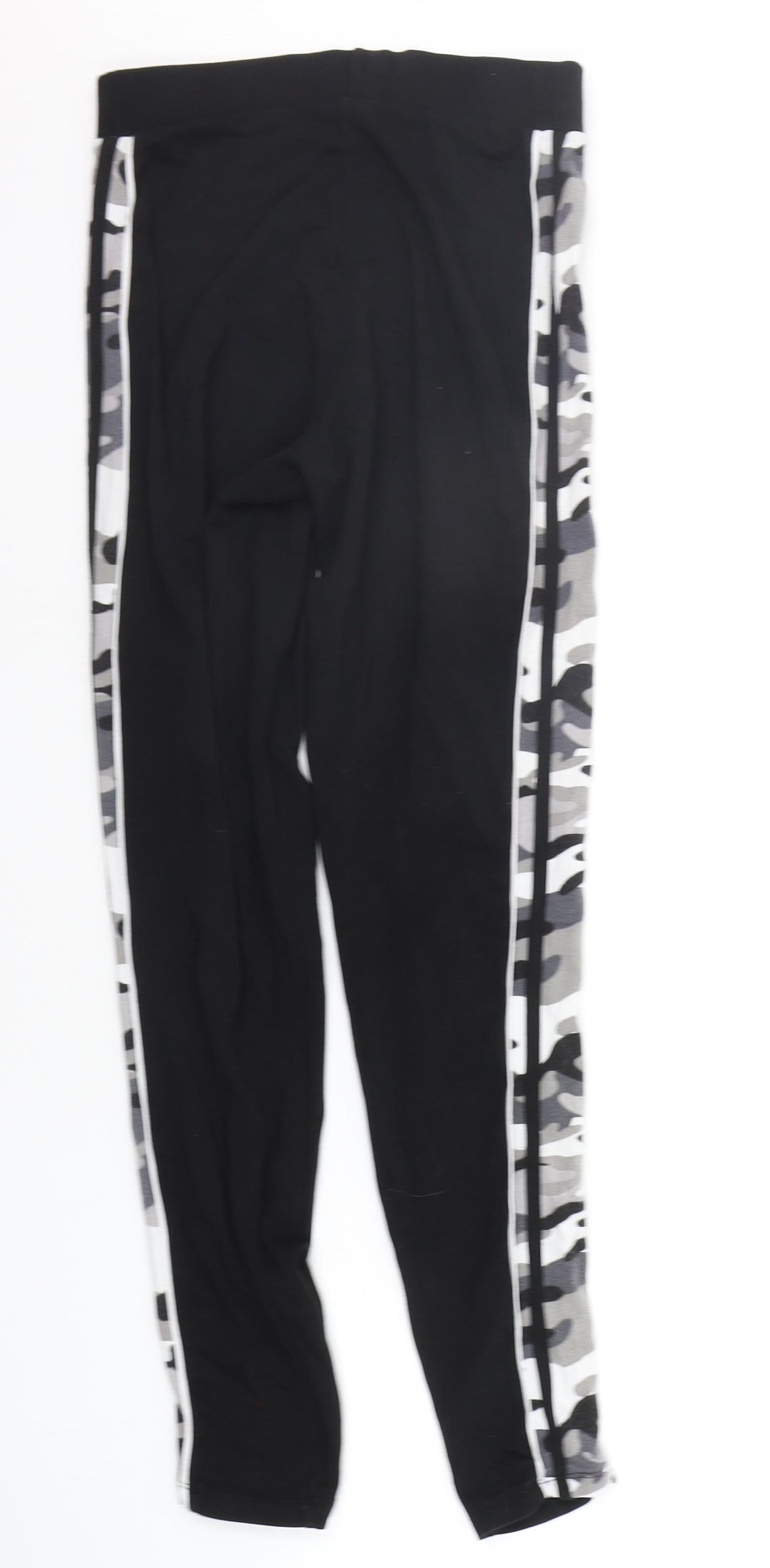 New Look Girls Black Camouflage  Jegging Trousers Size 14-15 Years