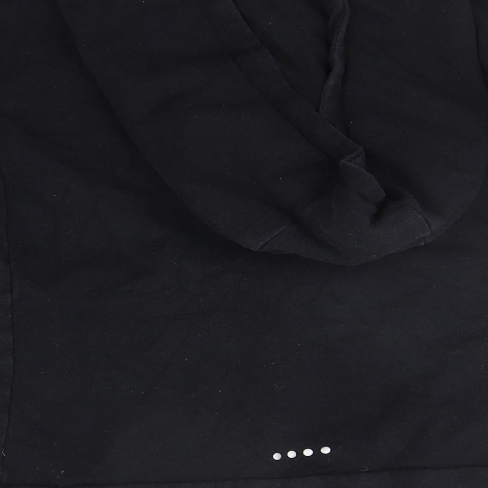 SOULEXE Boys Black Striped  Jacket  Size M