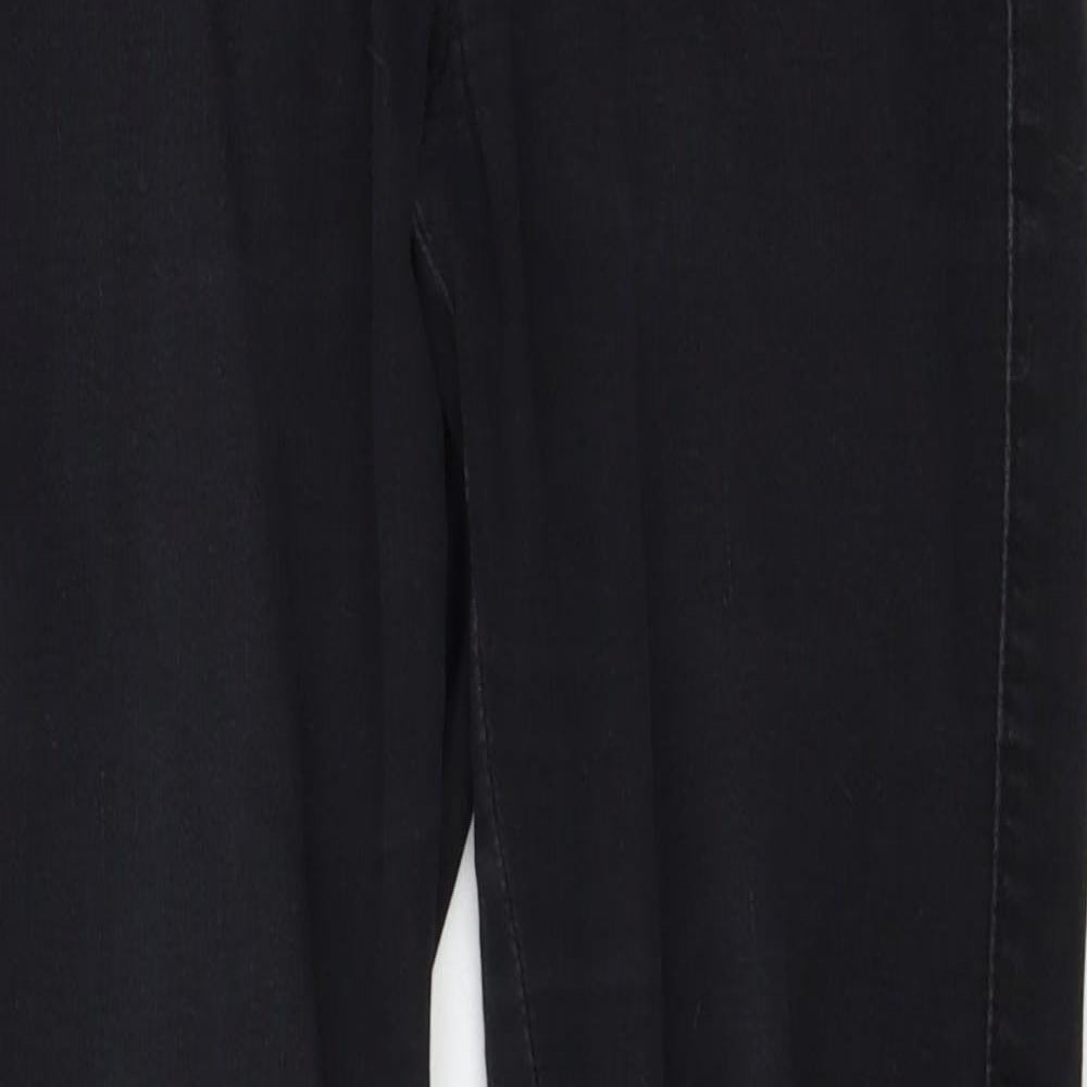 Missguided Womens Grey  Denim Skinny Jeans Size 4 L28 in