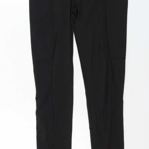 SheIn Womens Black  Jersey Capri Leggings Size XS L26 in