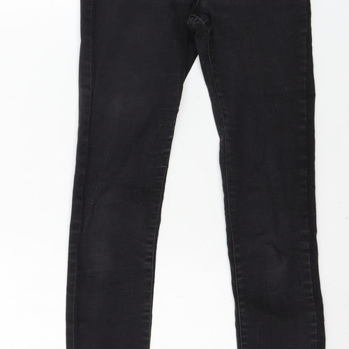 Denim & Co. Womens Grey  Denim Skinny Jeans Size 8 L27 in