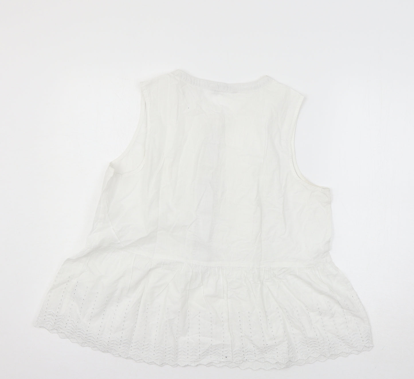 TU Womens White   Basic Blouse Size 16