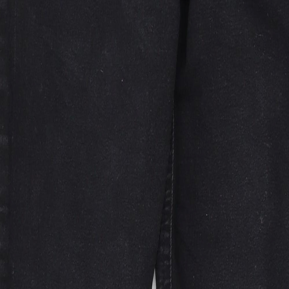 Marks and Spencer Womens Black  Denim Jegging Trousers Size 8 L28 in