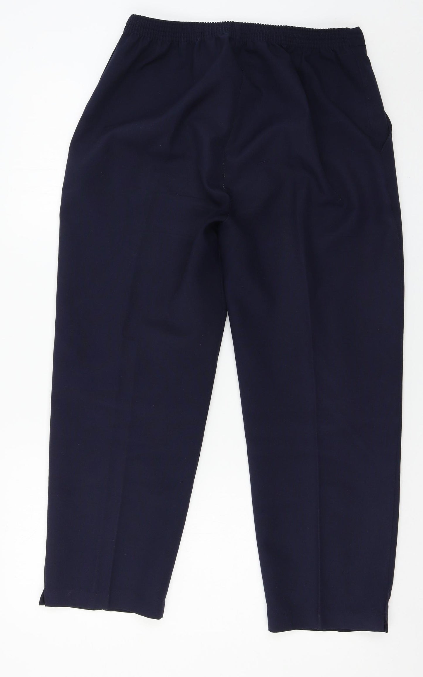 Preworn Womens Blue   Trousers  Size 12 L25 in
