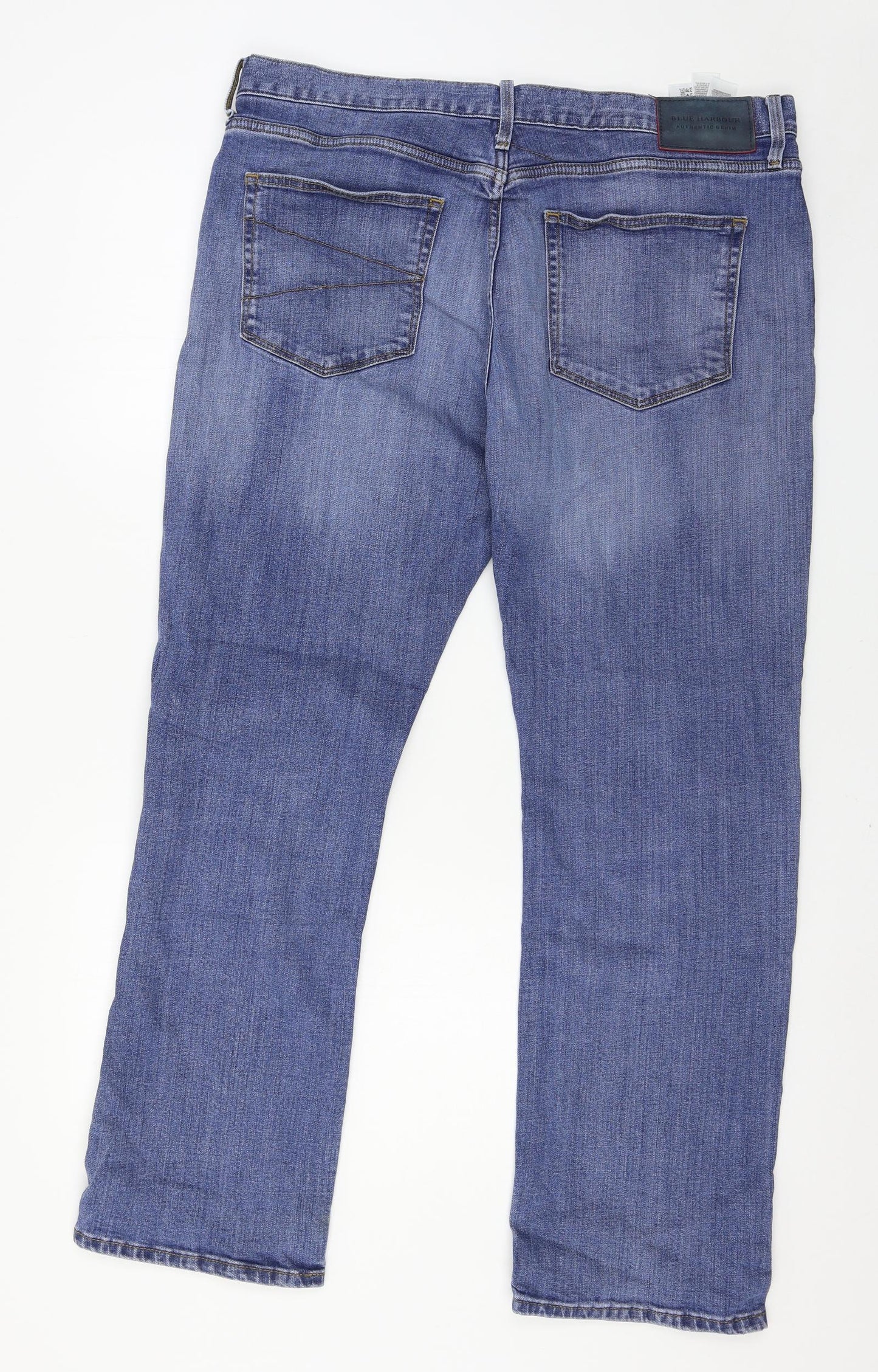 Marks and Spencer Mens Blue  Denim Straight Jeans Size 38 in L30 in
