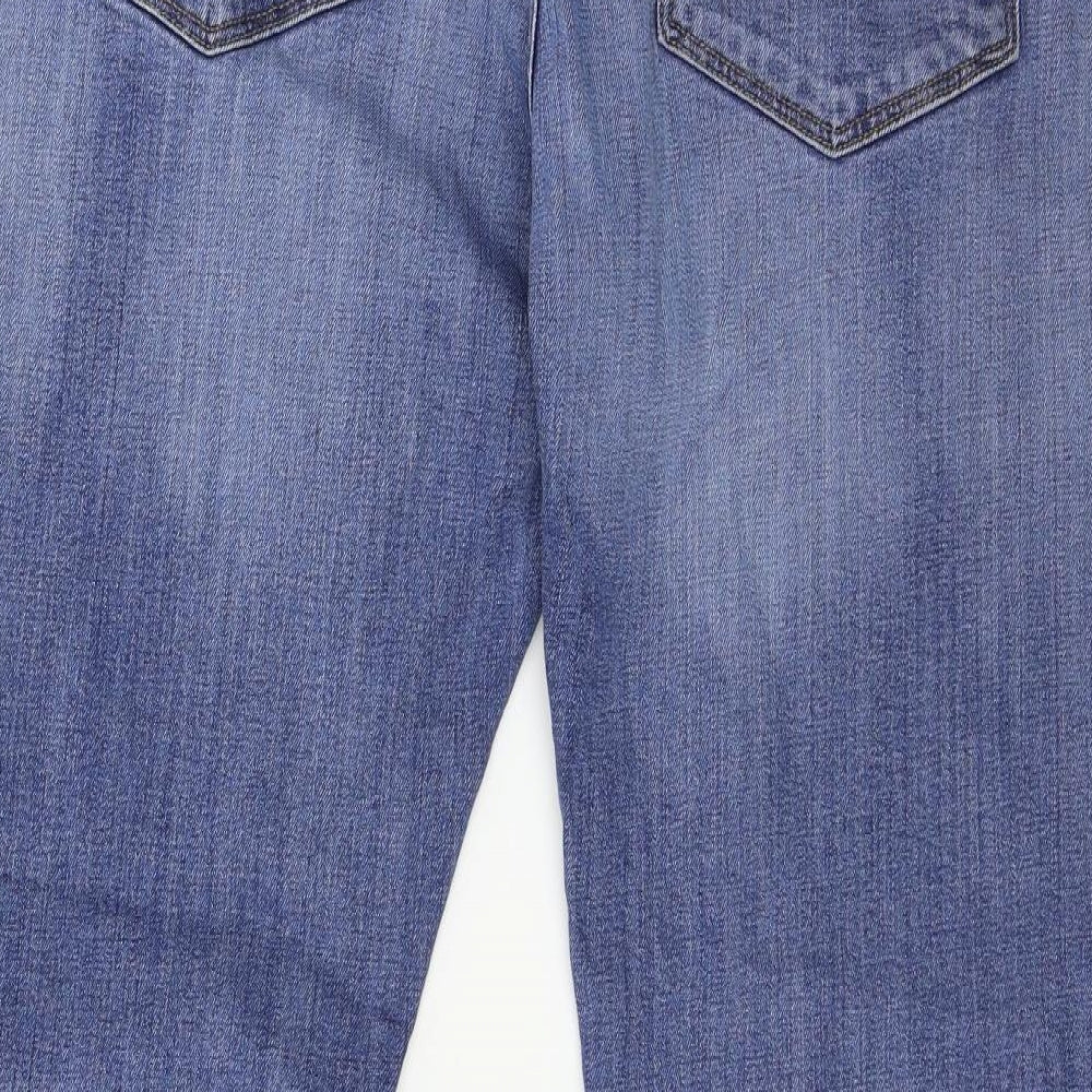 Marks and Spencer Mens Blue  Denim Straight Jeans Size 38 in L30 in