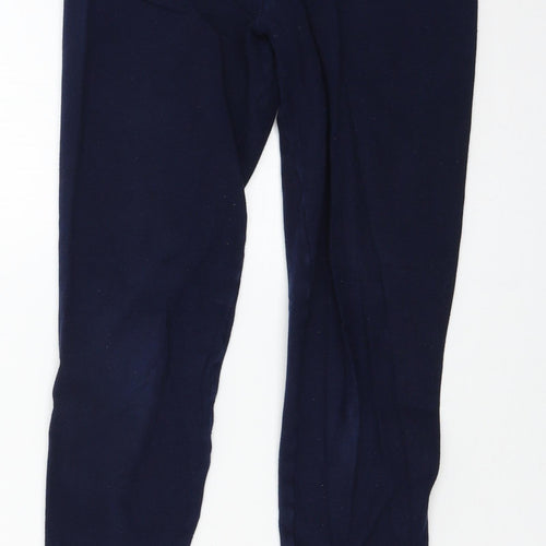 LOVE LEGGINGS Womens Blue  Jersey Trousers  Size XS L23 in