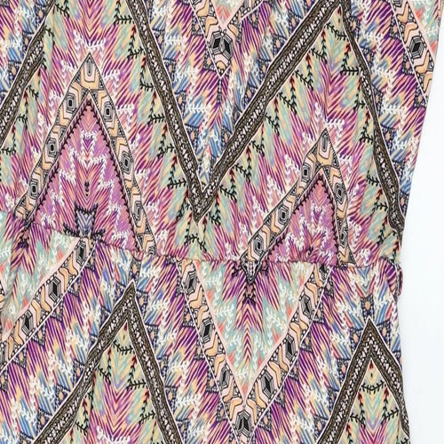 George Womens Multicoloured Geometric Jersey A-Line  Size XL