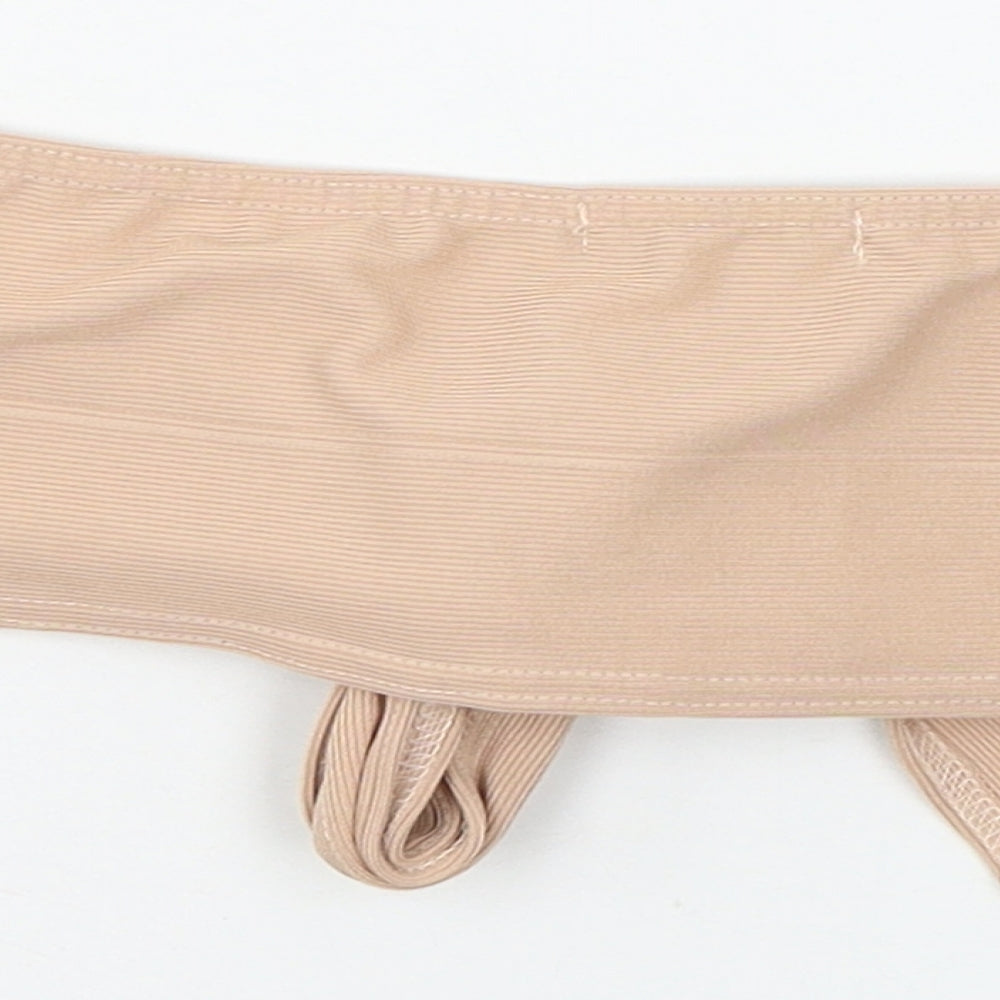 PRETTYLITTLETHING Womens Pink  Jersey Basic Tank Size 4  - Bandeau