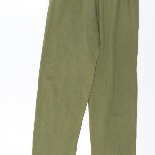 Nike Boys Green  Jersey Jogger Trousers Size 13-14 Years
