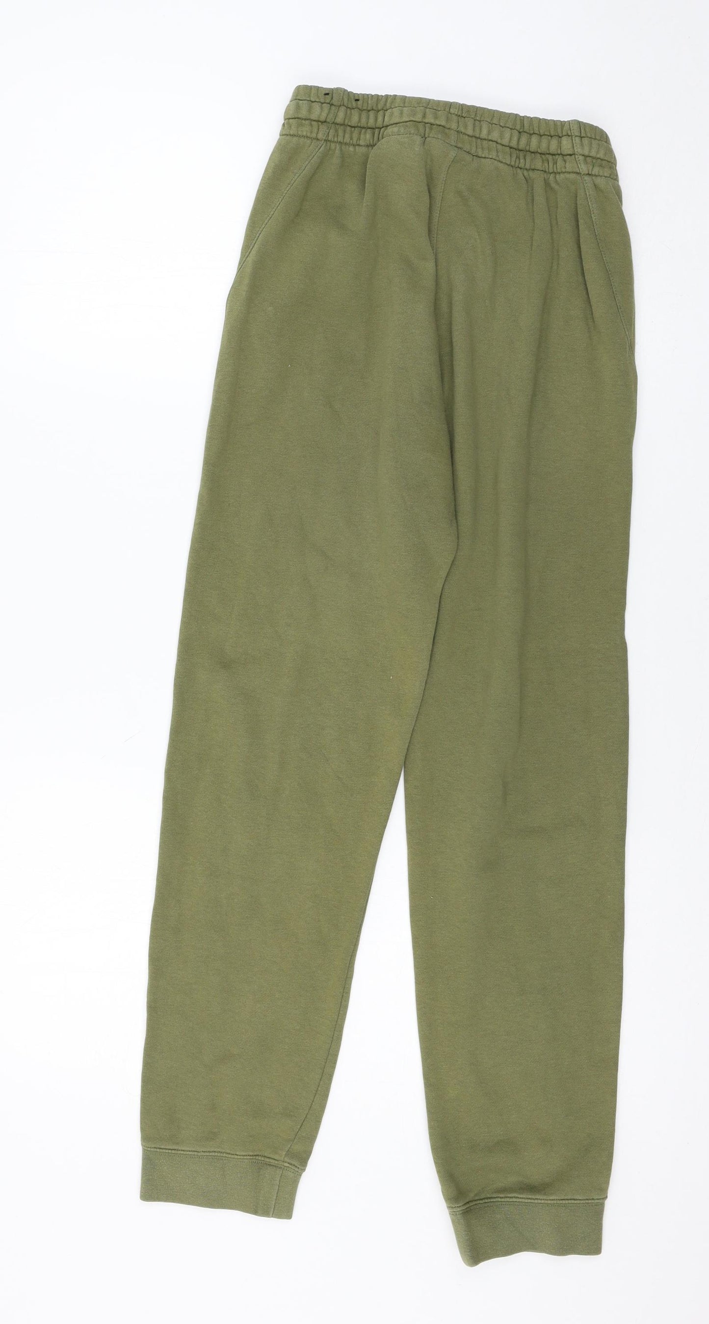 Nike Boys Green  Jersey Jogger Trousers Size 13-14 Years