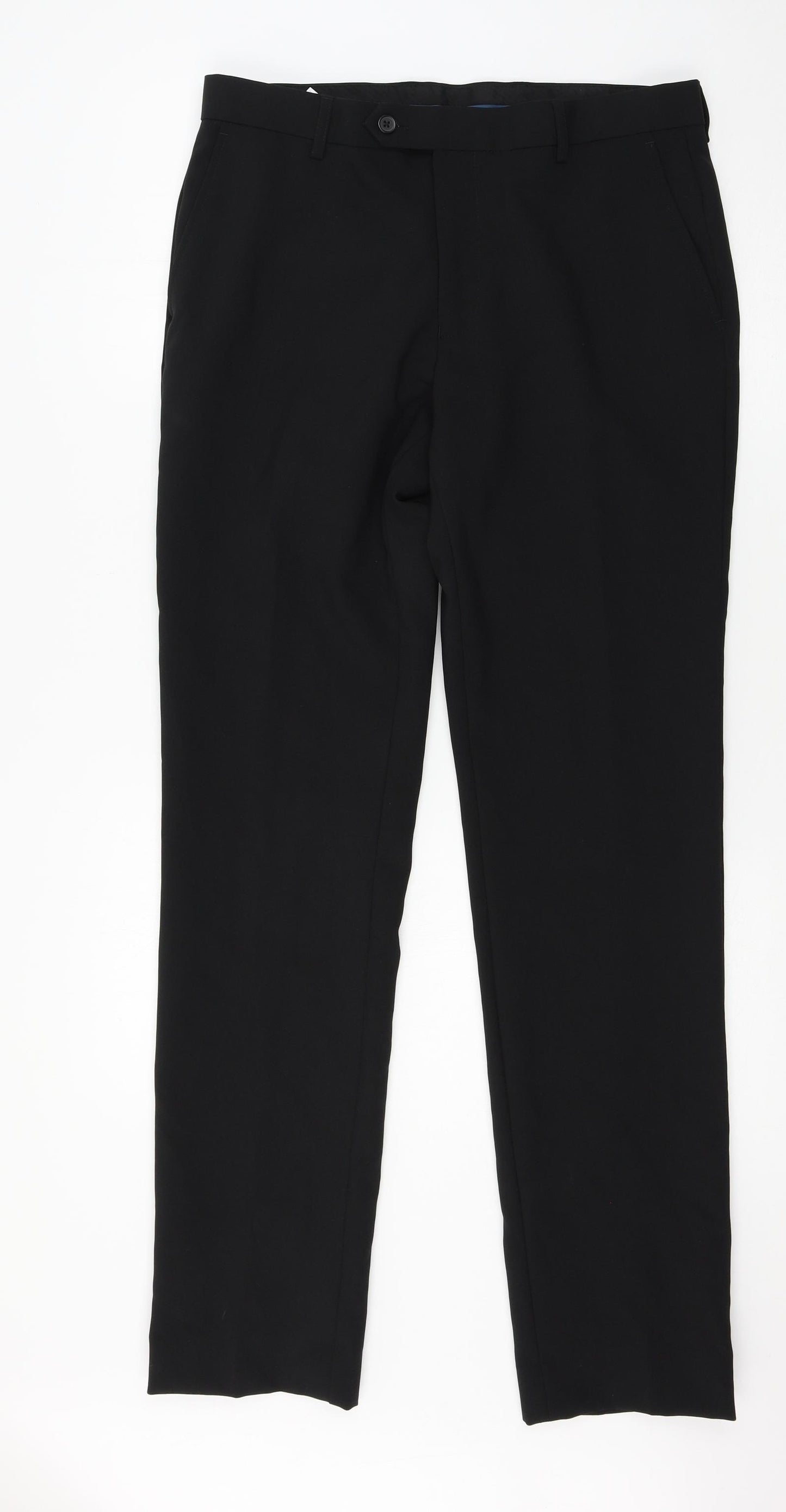 NEXT Mens Black   Trousers  Size 32 in L33 in