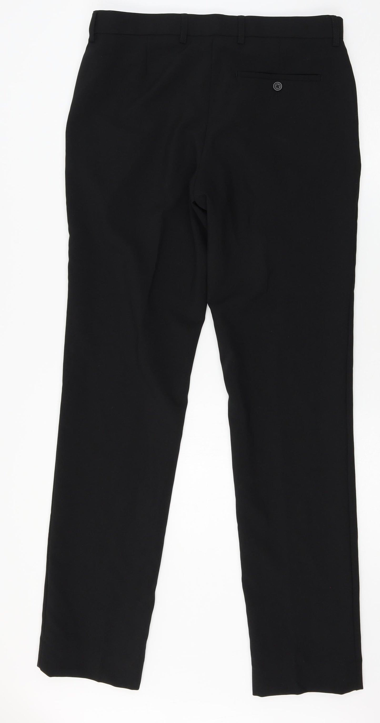 NEXT Mens Black   Trousers  Size 32 in L33 in