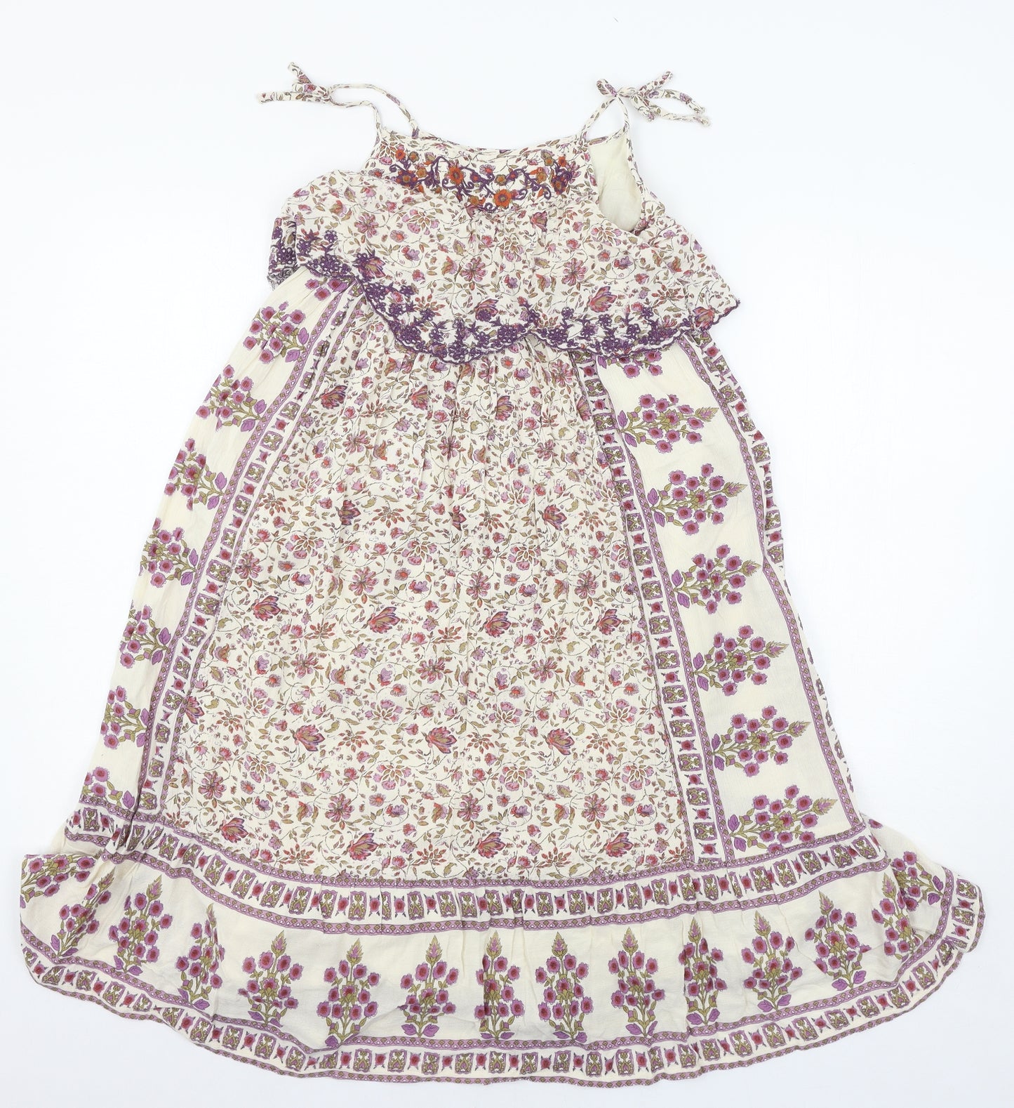 NEXT Girls Multicoloured Floral  Maxi  Size 8 Years