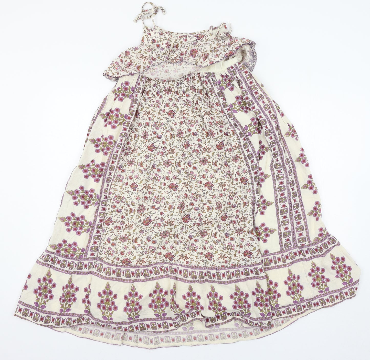 NEXT Girls Multicoloured Floral  Maxi  Size 8 Years