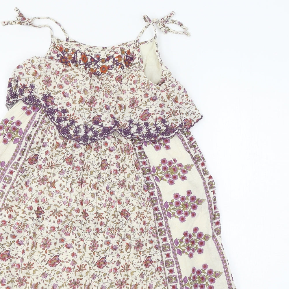 NEXT Girls Multicoloured Floral  Maxi  Size 8 Years