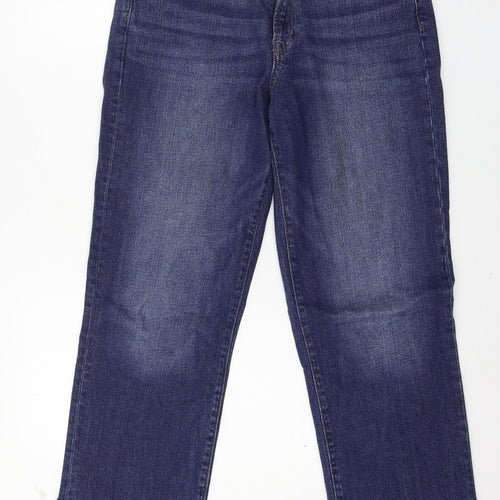 Gap Womens Blue  Denim Straight Jeans Size 29 in L25 in