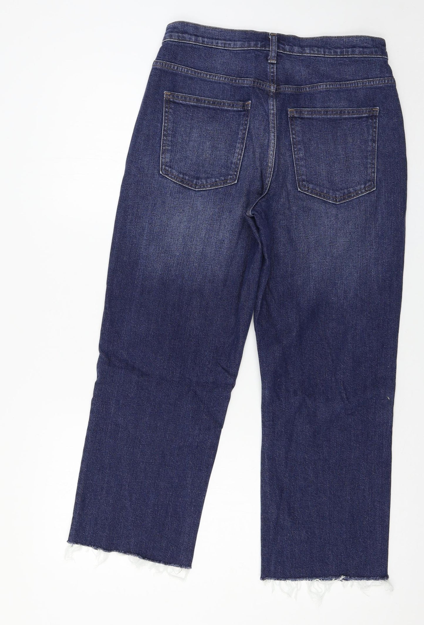 Gap Womens Blue  Denim Straight Jeans Size 29 in L25 in