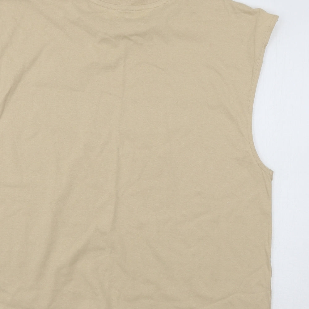 PEP & CO Womens Brown  Jersey Basic T-Shirt Size 18  - Angel