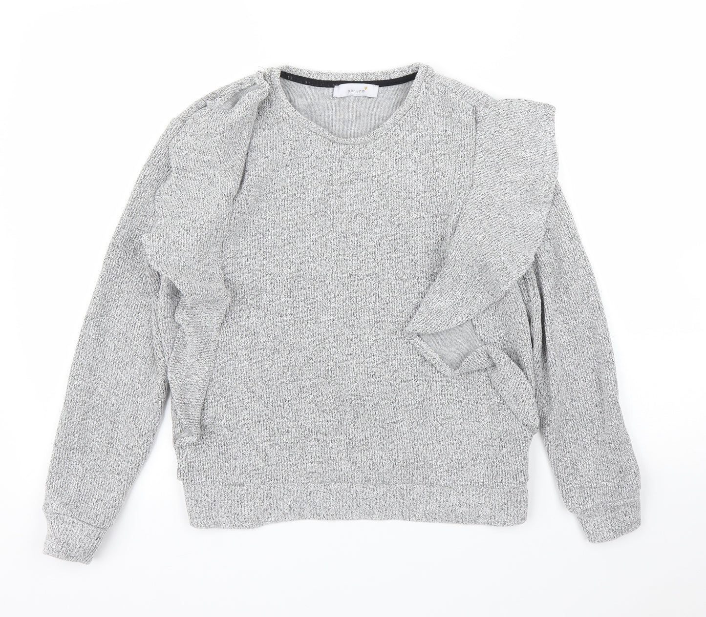 M&S Womens Grey   Pullover Jumper Size 10
