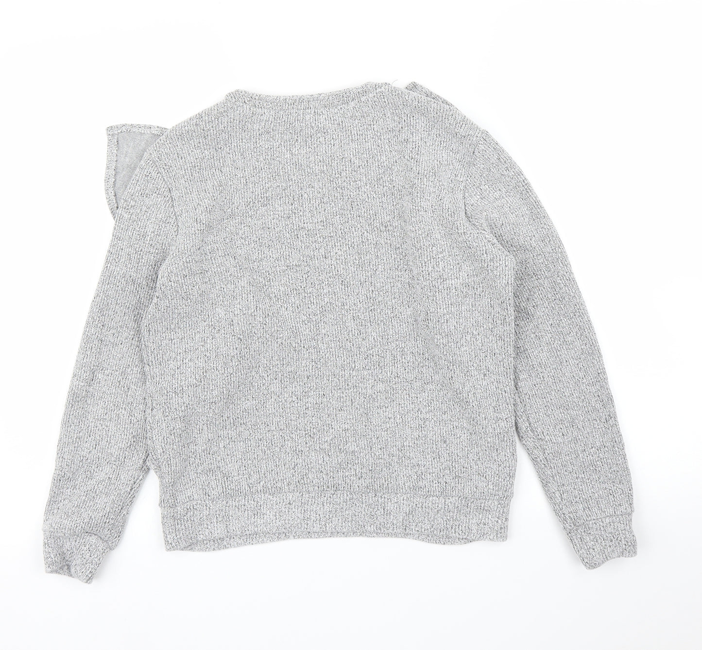 M&S Womens Grey   Pullover Jumper Size 10