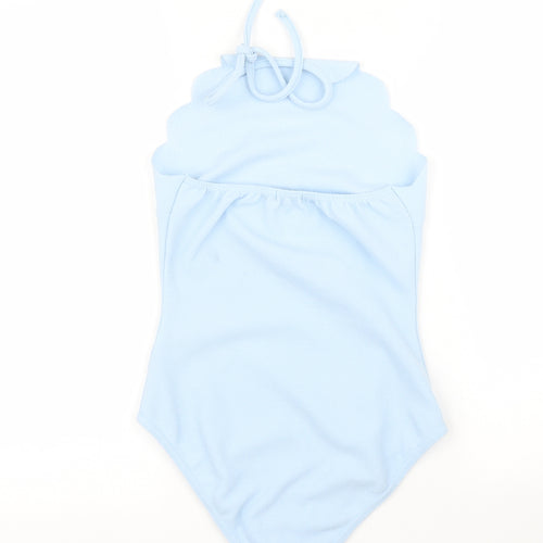 Boohoo Womens Blue   Leotard One-Piece Size 6
