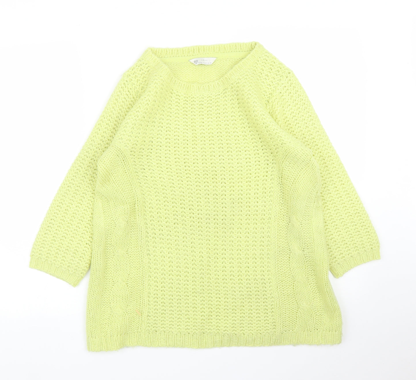 BHS Womens Green   Pullover Jumper Size 14
