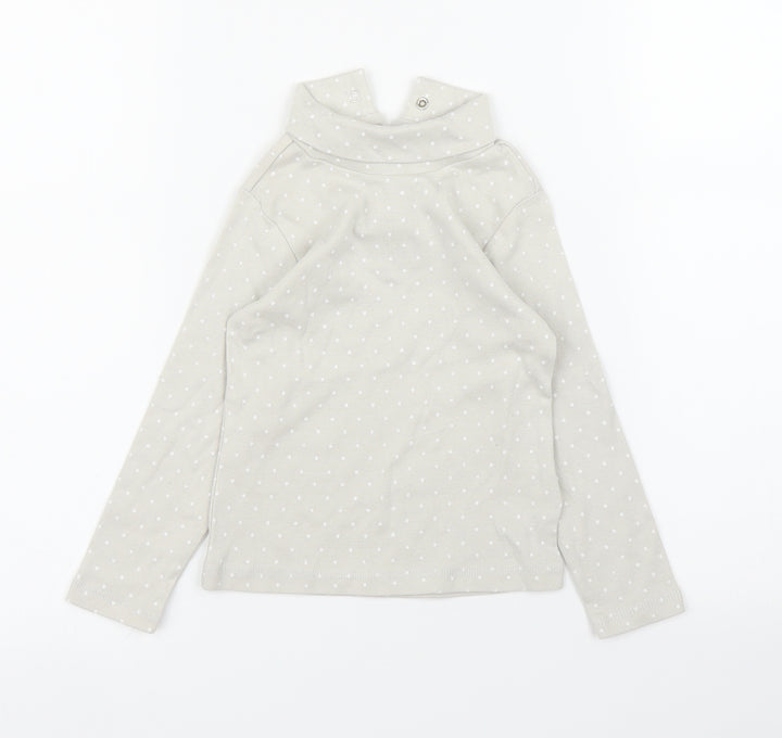 Vertbaudet Girls Beige   Basic T-Shirt Size 2 Years