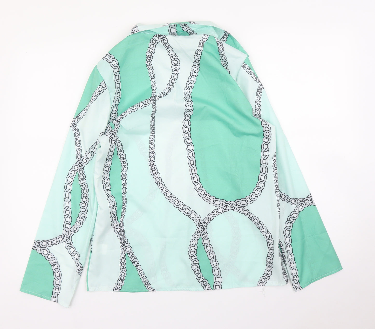 Preworn Womens Green   Basic Blouse Size XS