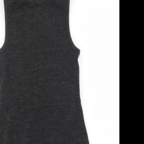 Topshop Womens Grey   Sheath  Size 10