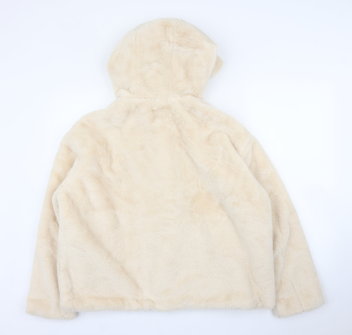 Primark Womens Ivory   Overcoat Coatigan Size L