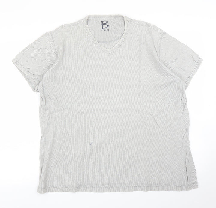 B Mens Grey T-Shirt Size XL
