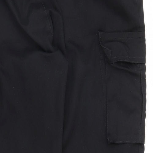 Arco Mens Black   Cargo Trousers Size 38 in L30 in