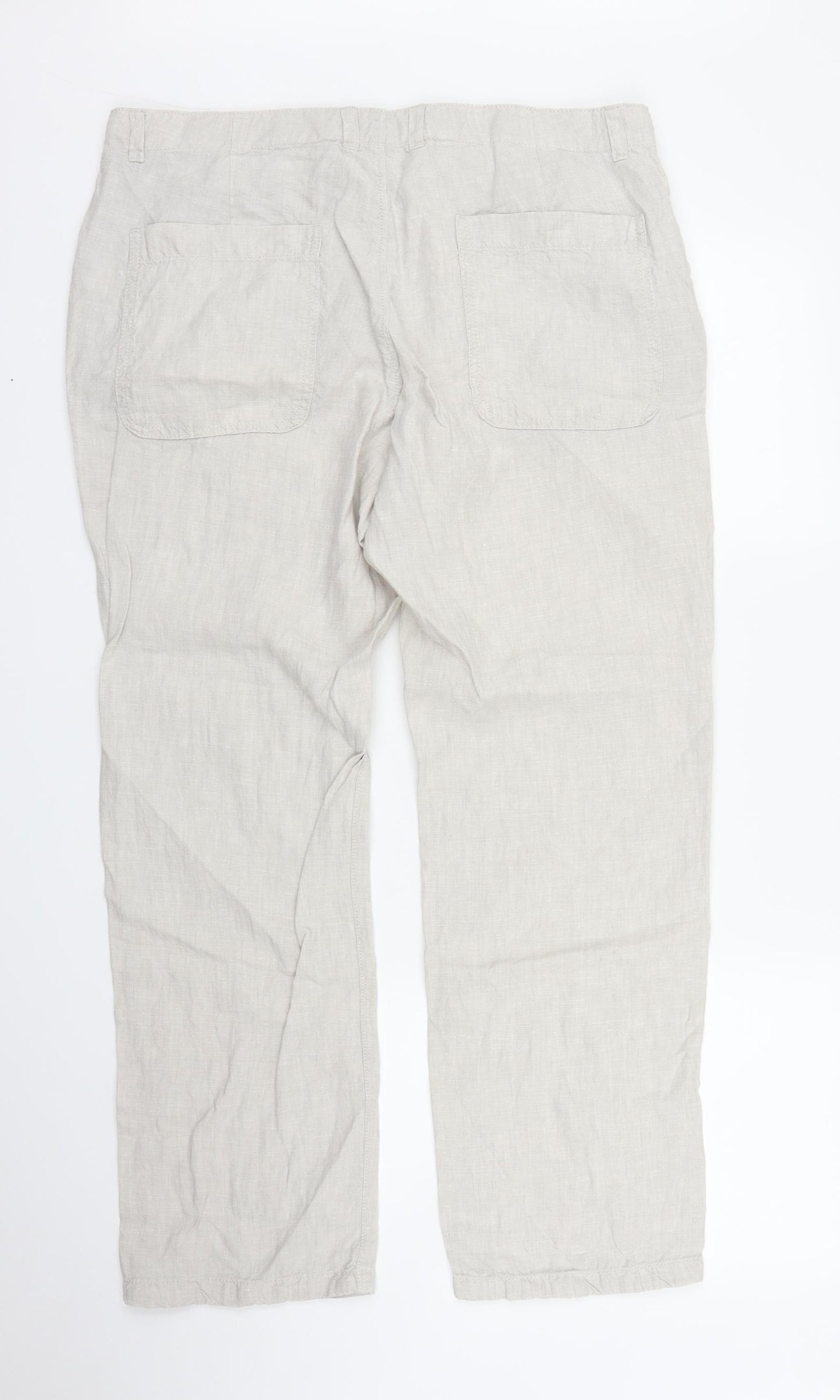 NEXT Mens Beige   Trousers  Size 34 in L31 in
