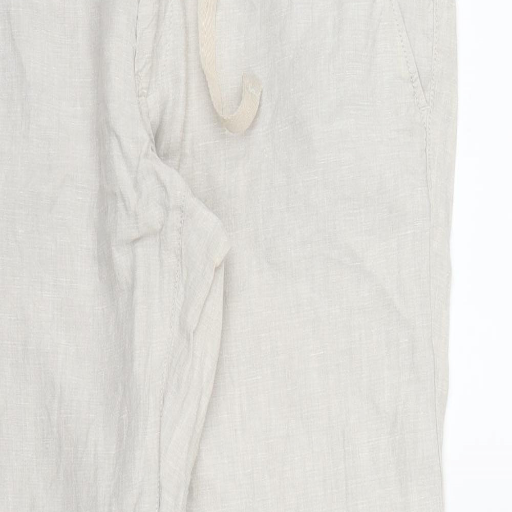 NEXT Mens Beige   Trousers  Size 34 in L31 in