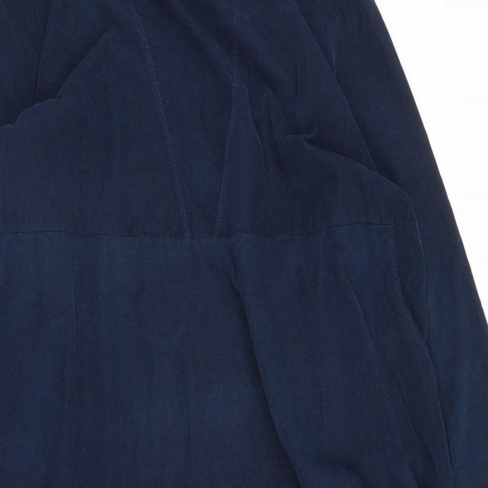 Vera Womens Blue  Corduroy Shift  Size 4XL