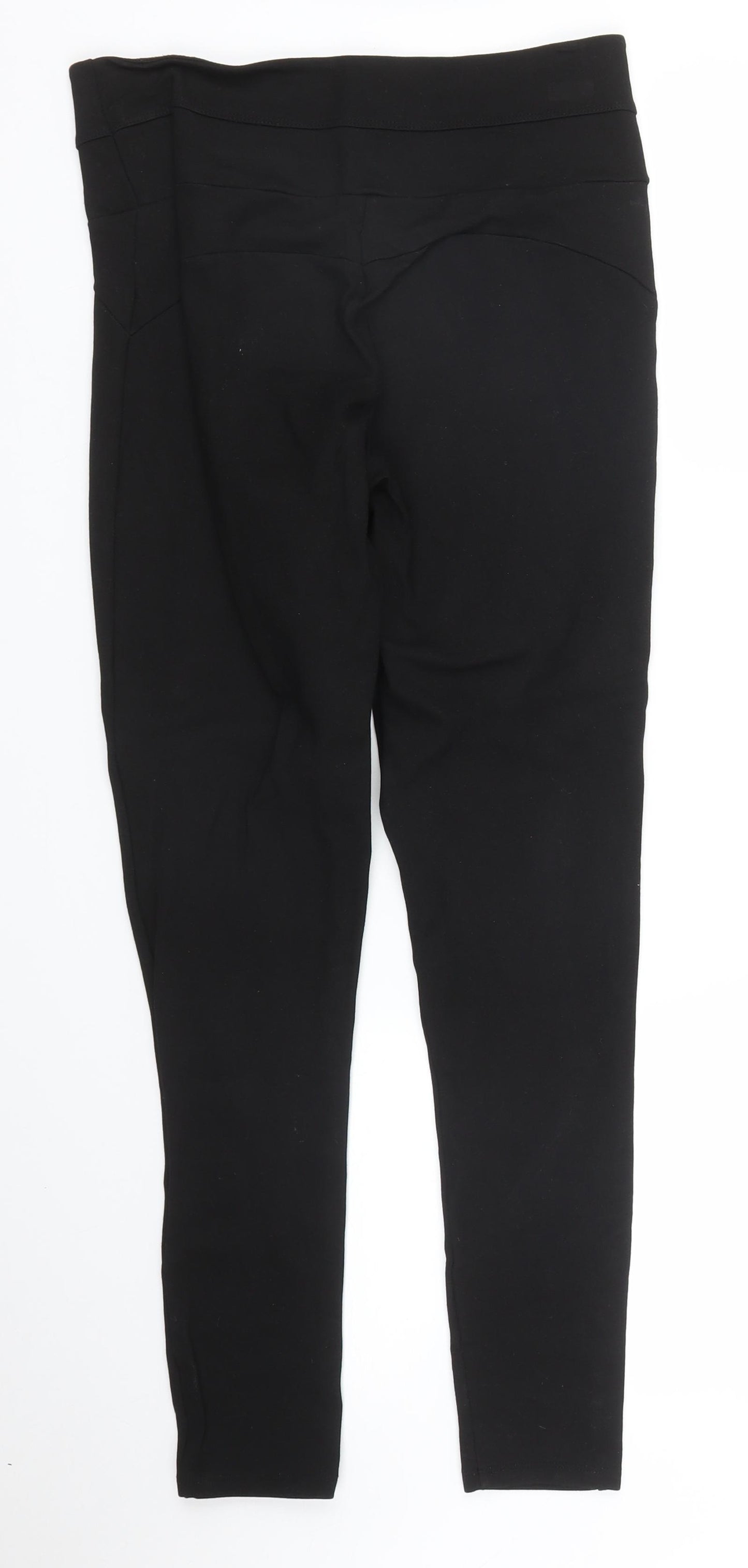 F&F Womens Black   Carrot Trousers Size 12 L24 in