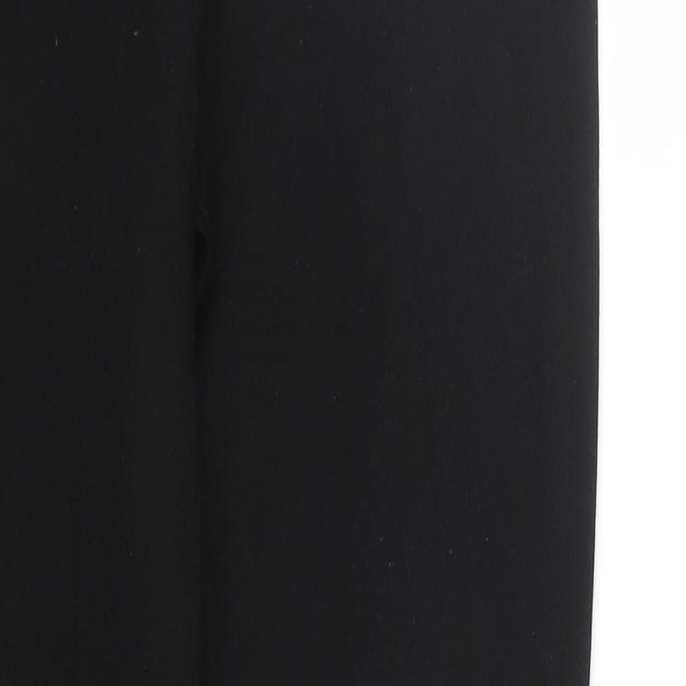 F&F Womens Black   Carrot Trousers Size 12 L24 in