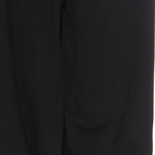 F&F Womens Black   Carrot Trousers Size 12 L24 in