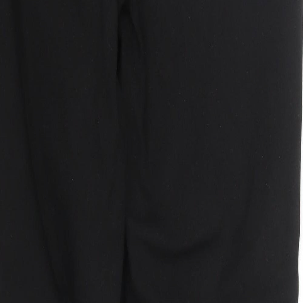 F&F Womens Black   Carrot Trousers Size 12 L24 in