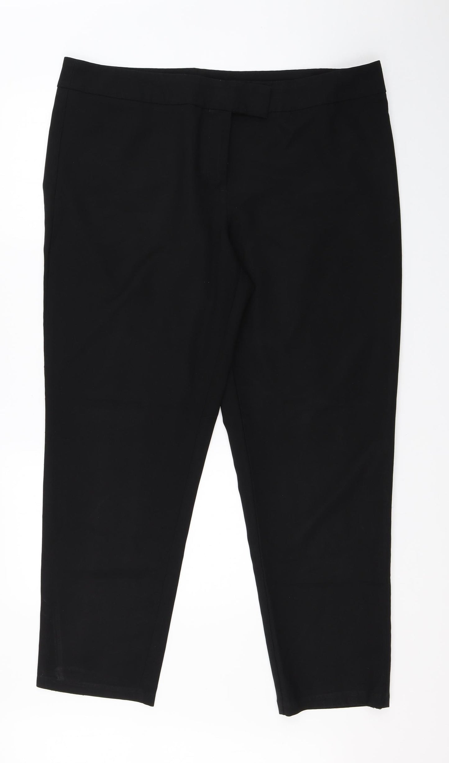 George Womens Black   Trousers  Size 18 L29 in