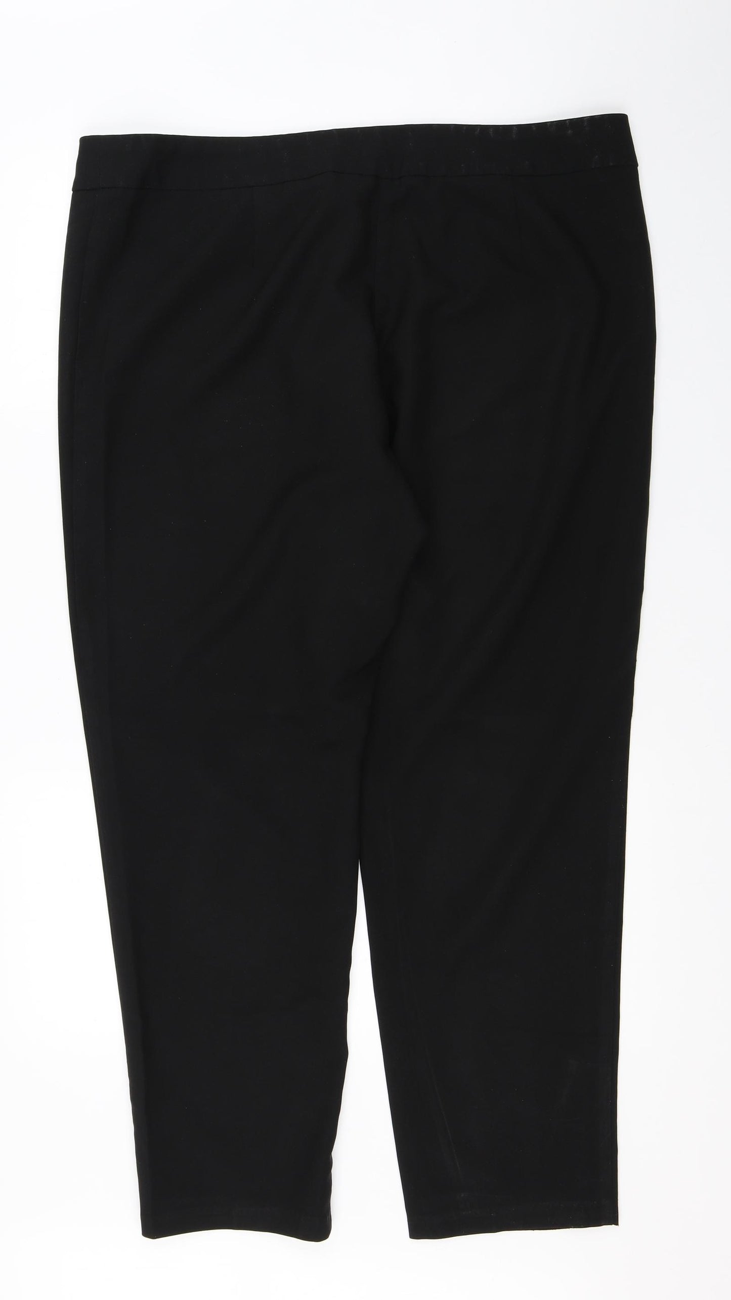 George Womens Black   Trousers  Size 18 L29 in