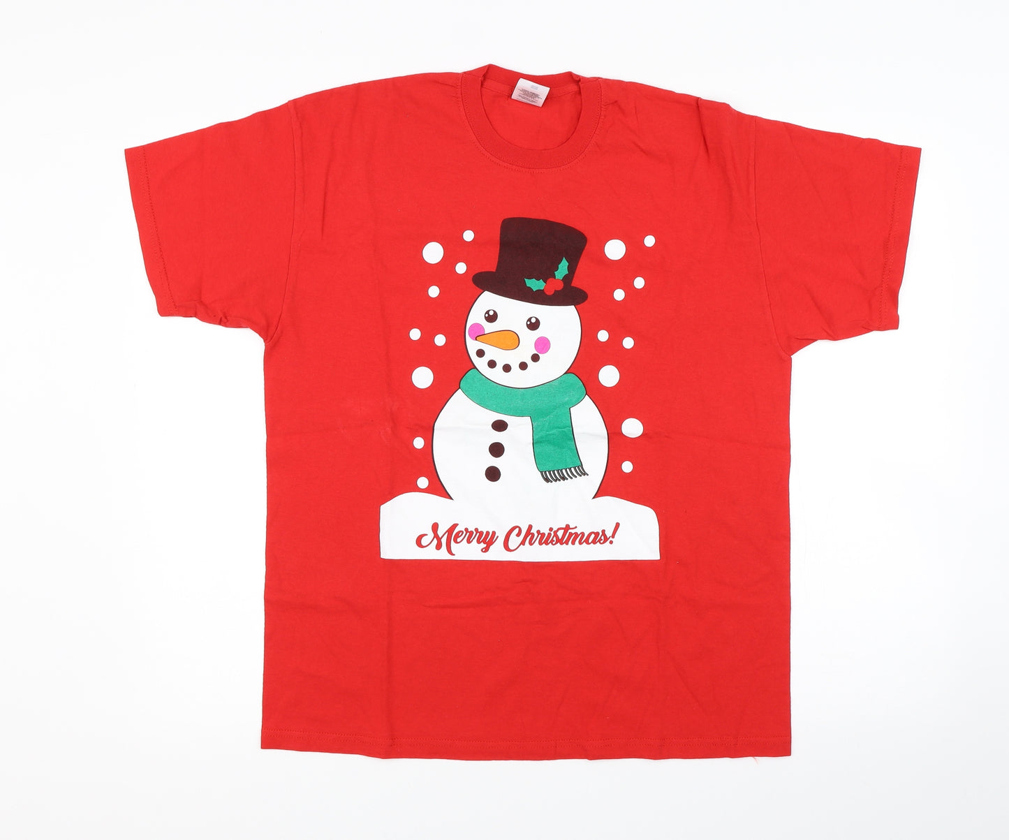 Fruit of the Loom Mens Red    T-Shirt Size L