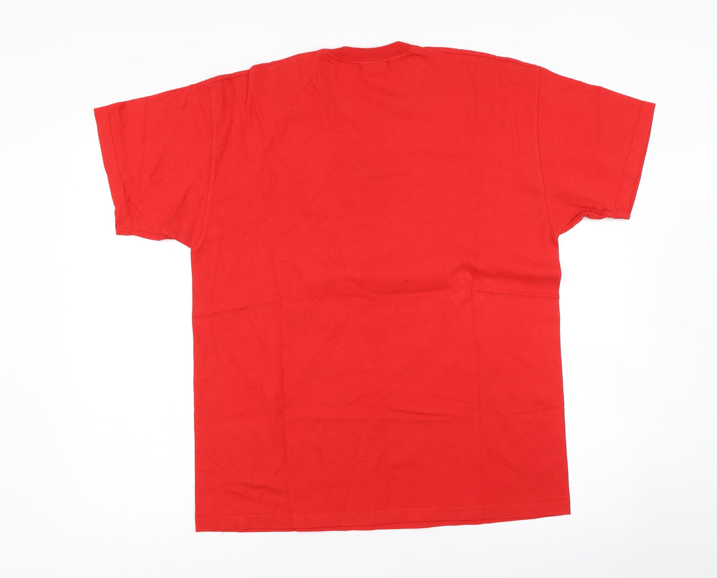 Fruit of the Loom Mens Red    T-Shirt Size L