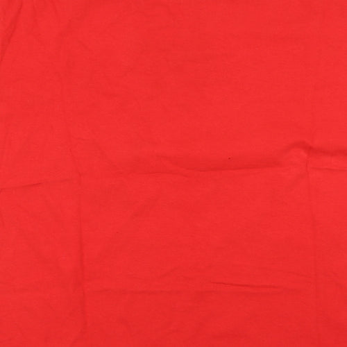 Fruit of the Loom Mens Red    T-Shirt Size L