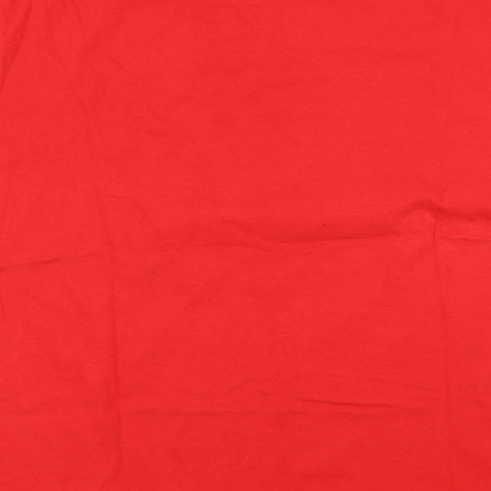 Fruit of the Loom Mens Red    T-Shirt Size L
