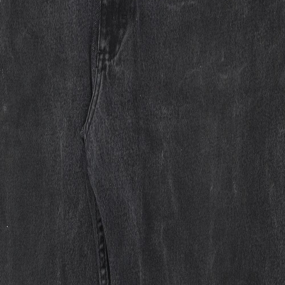 Marks and Spencer Mens Black   Straight Jeans Size 40 L31 in